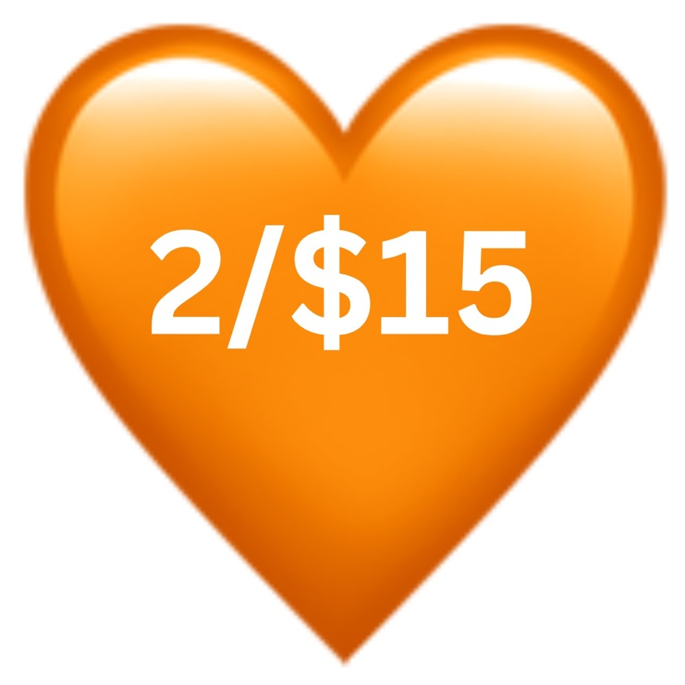 2/$15 SALE!!!
